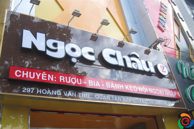 Chuyên thi công bảng hiệu cửa hàng đẹp giá rẻ