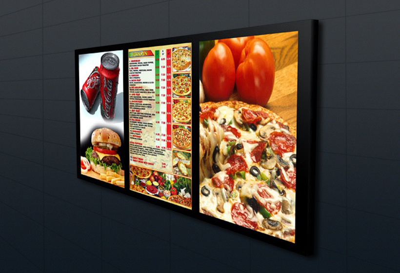 Hộp đèn siêu mỏng ,loại bảng hiệu quảng cáo nhiều ưu điểm