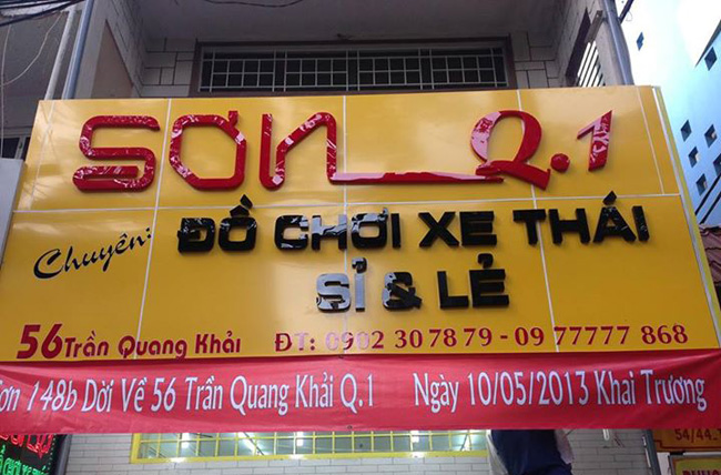 Làm bảng quảng cáo giá rẻ tại tpHCM